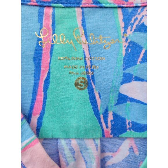 Small Lilly Pulitzer "Ali" tunic dress in "Out to Sea." - Picture 3 of 3